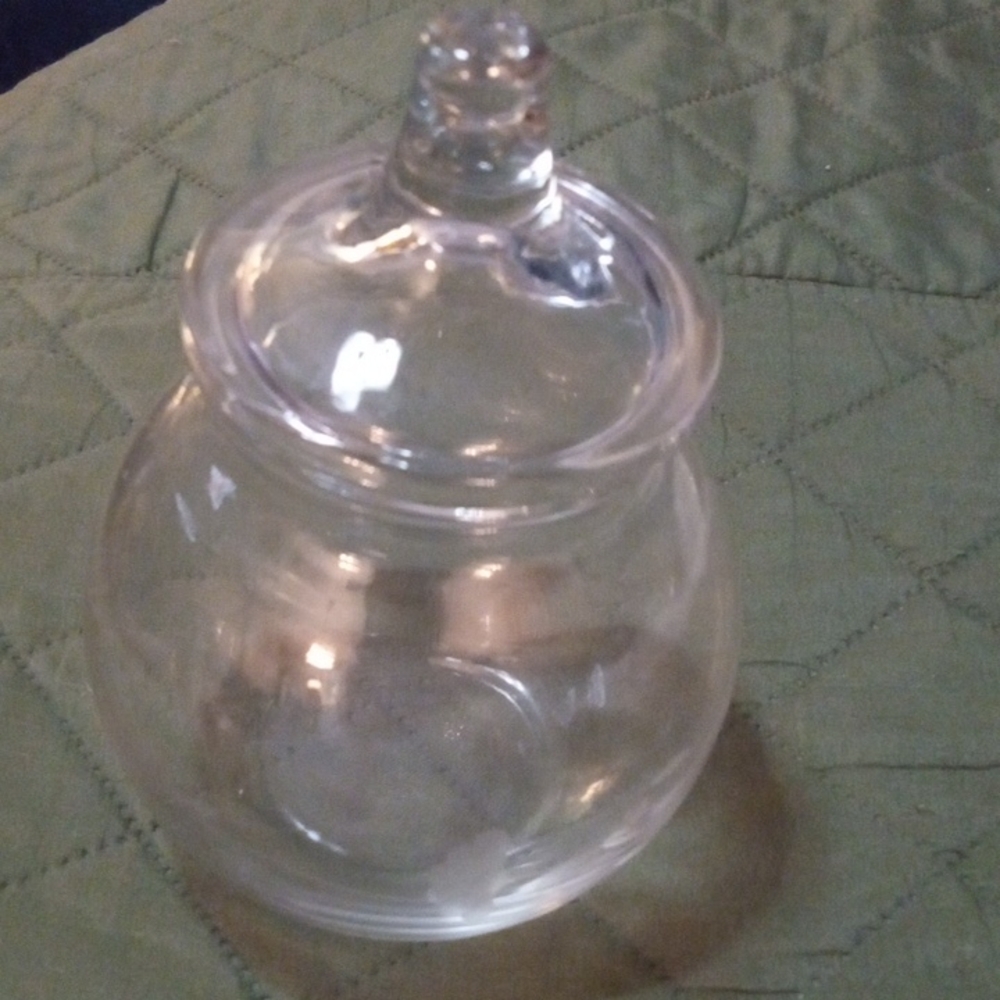Princess House Etched Glass Candy Dish